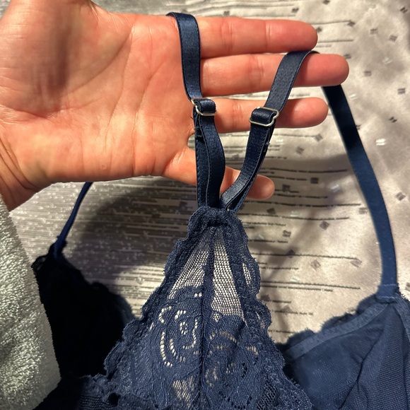 Blue Sheer Lingerie S - Picture 10 of 11